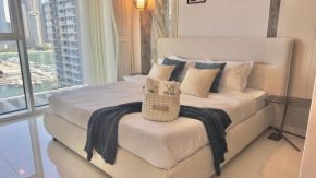 1BR Grand Bleu T2 in Emaar Beach Front by Vibel